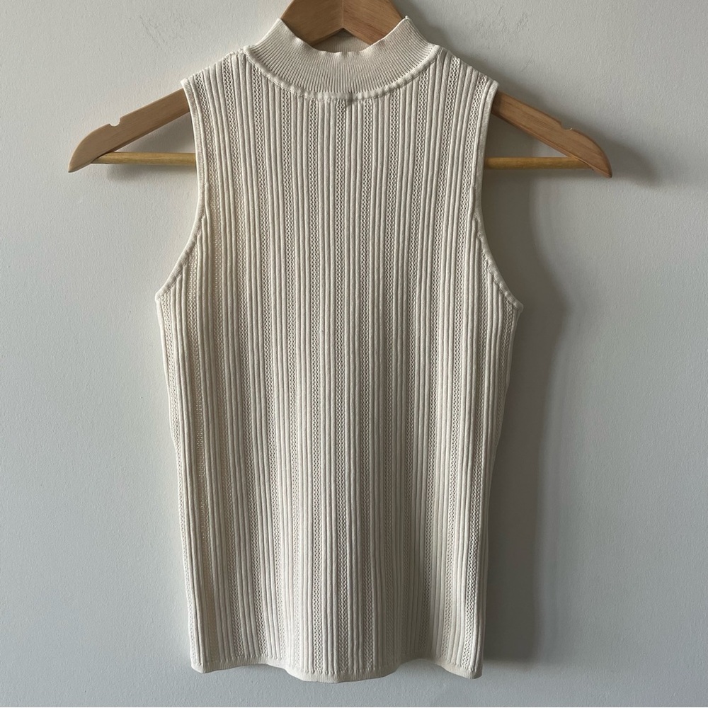 Marciano by GUESS Sleeveless Knit Turtleneck Sweater NWOT